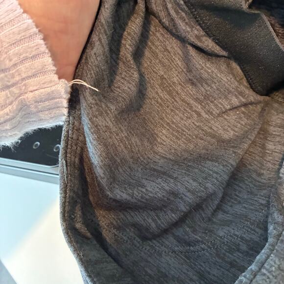 Kyodan Sports Bra Sculpt Tank Top Grey Black Heather Camo Medium Hi Neck Padded - Picture 6 of 7